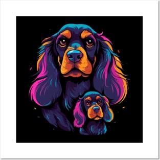 Cocker Spaniel Fathers Day Posters and Art